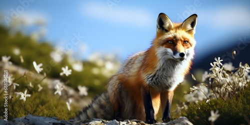 Realistic Portrait of a Fox © Mauro