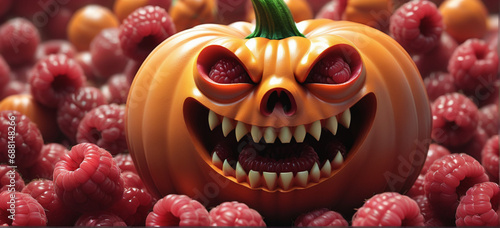 scary pumpkin halloween © cggold