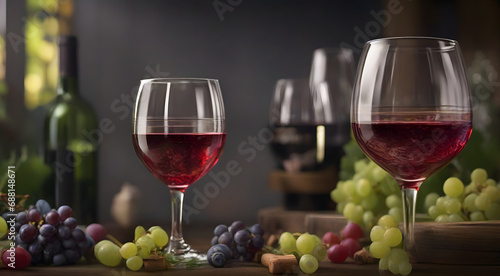 Commercial photography, wine glasses