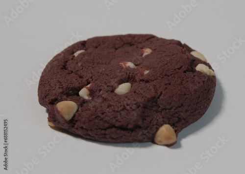 cookie on a white surface