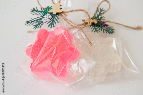 soap in gift box for christmas