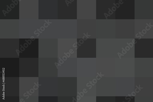 Fototapeta Naklejka Na Ścianę i Meble -  Dark background from gray squares , fits contrasting white text