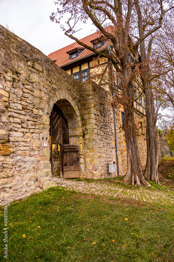 Besuch im wunderschönen Werratal bei Creuzburg an einen Herbsttag - Thüringen - Deutschland Besuch im wunderschönen Werratal bei Creuzburg an einen Herbsttag - Thüringen - Deutschland