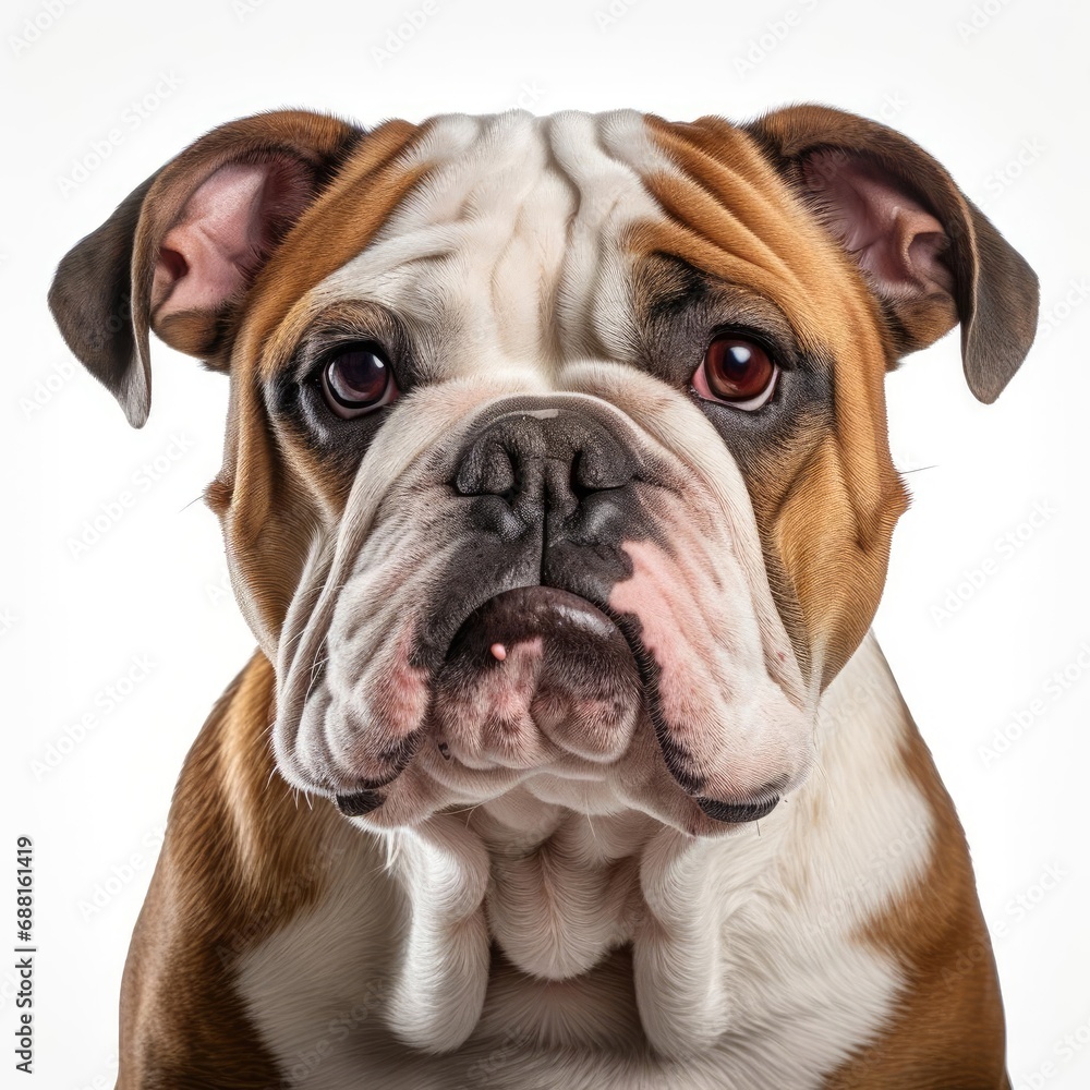 Ultra-Realistic Bulldog Portrait with Canon EOS 5D Mark IV and 50mm Prime Lens