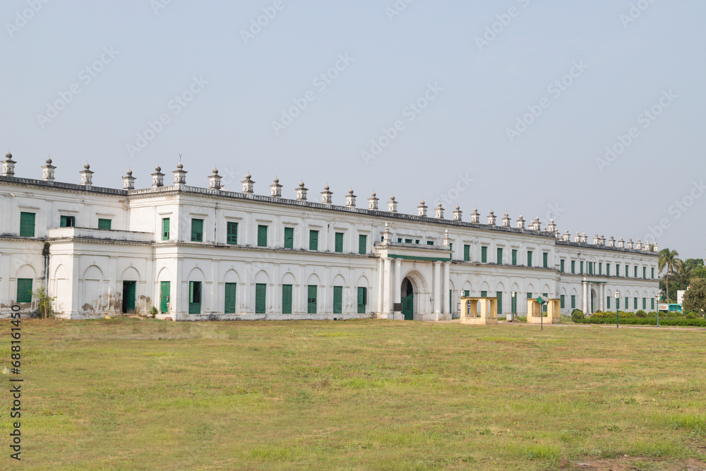 The heritage building nizamat imambara is a shia muslim congregation hall in murshidabad, India. It was built in 1847 by nawab mansur ali khan. After destroy the old building by the fires