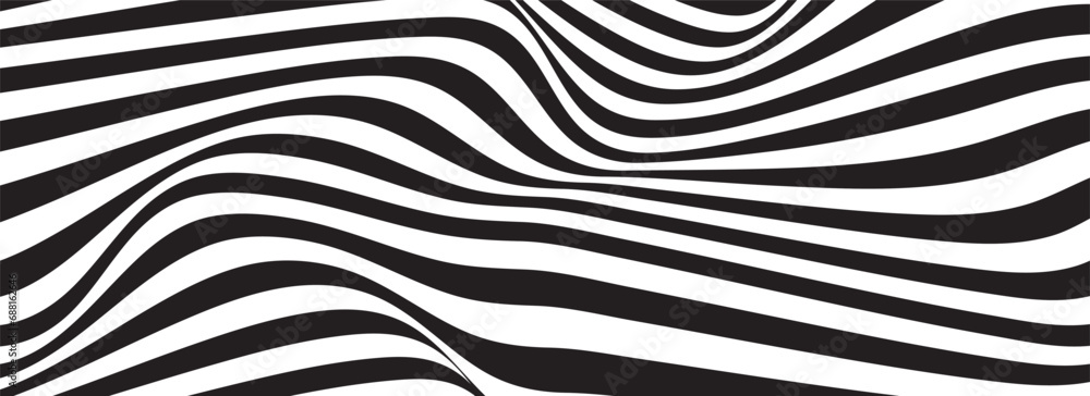 abstract black and white vector wave background abstract black and white vector wave background