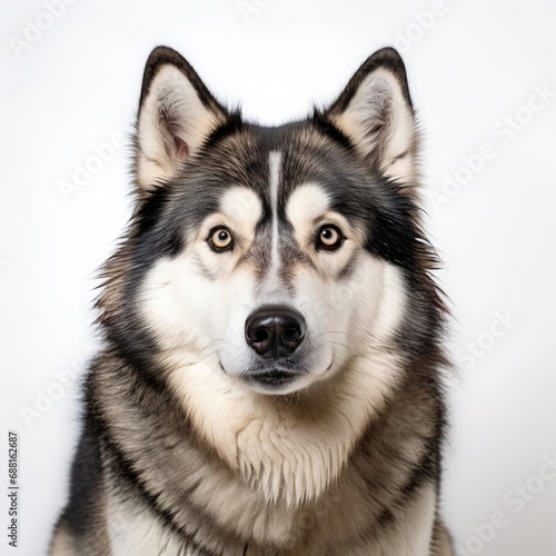 Alaskan Malamute Portrait Shot on Nikon D850 with 50mm Prime Lens