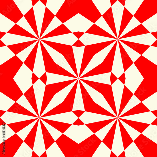 Triangles, kites, crosses ornament. Geometrical backdrop. Triangular, quadrangular shapes wallpaper. Geometric background. Mosaic motif. Digital paper, textile print, abstract. Seamless pattern.