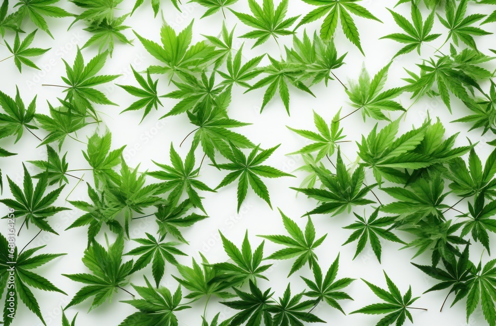 green leaf background on a white background, green leaf background on a white background,