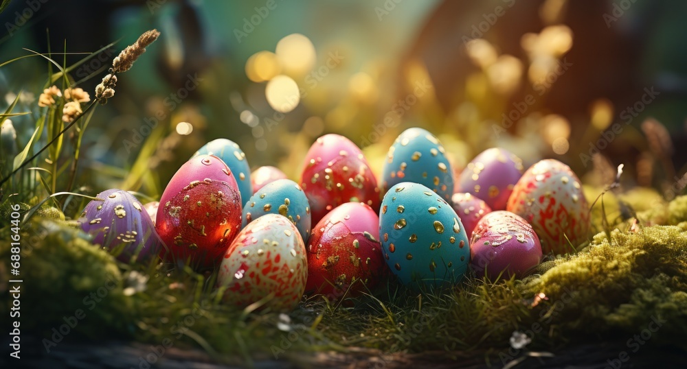image of easter eggs, easter themed background, image of easter eggs, easter themed background,