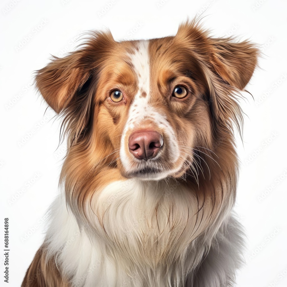 Australian Shepherd Portrayed with Ultra-Realistic Details Using Canon EOS 5D Mark IV and 50mm Prime Lens