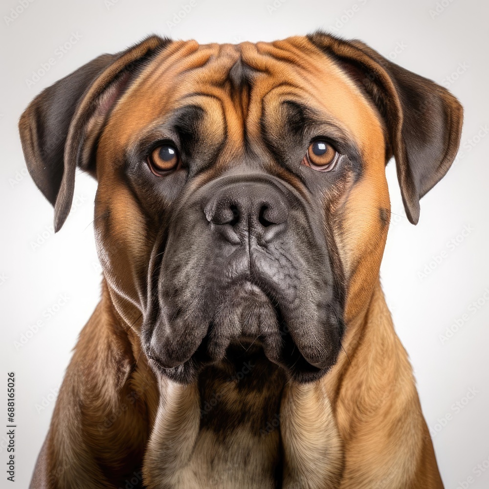 Ultra-Realistic Bullmastiff Portrait Captured on Nikon D850 with 50mm Prime Lens