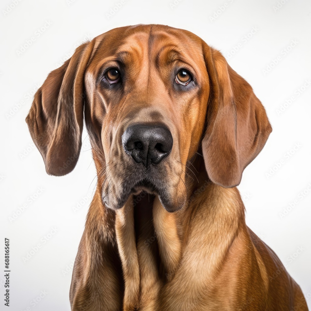 Bloodhound Portrait Captured with Nikon D850 and 50mm Prime Lens