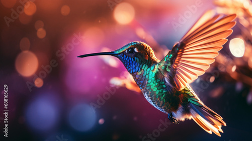 hummingbird in flight © Creativemind93