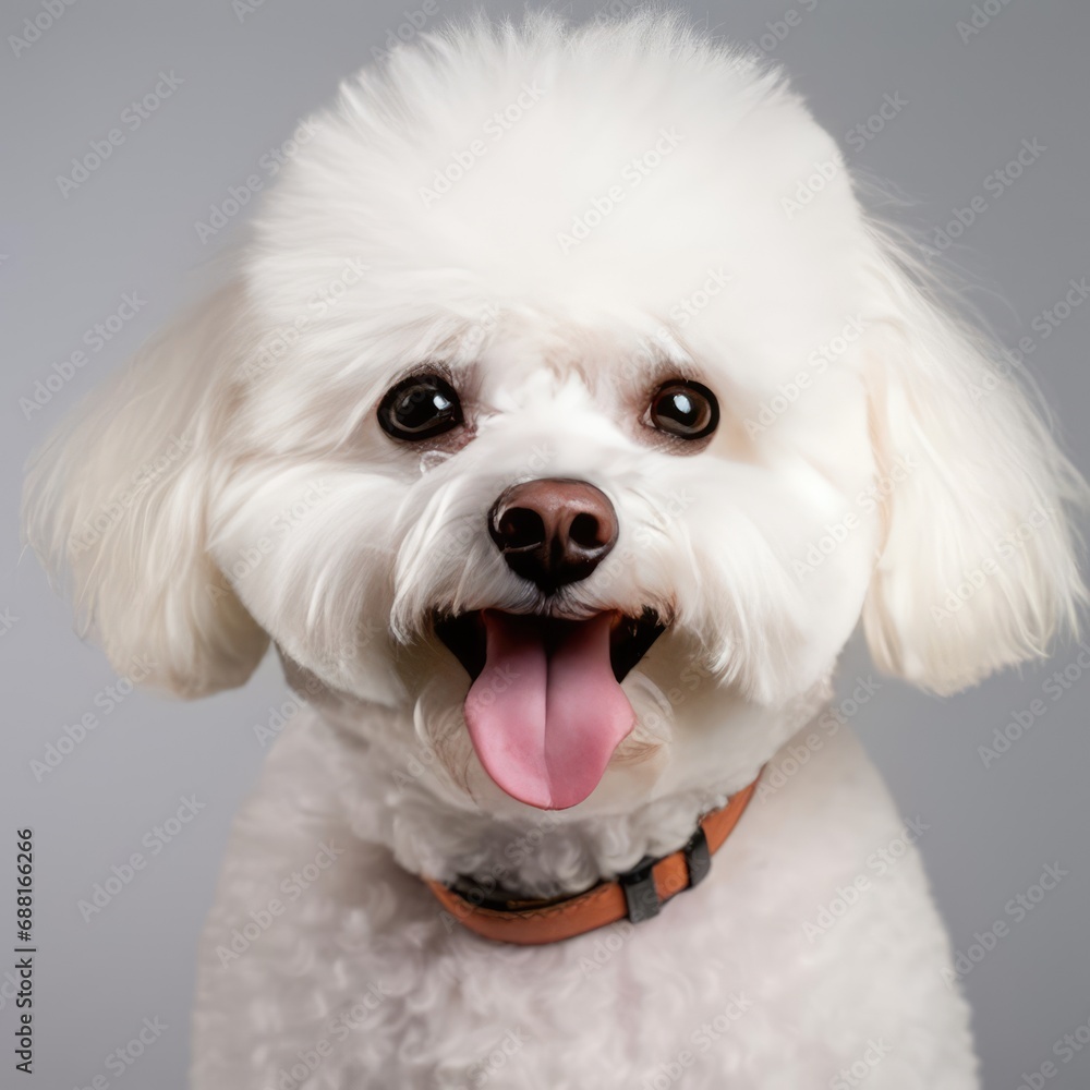 Bichon Frise Portrait Captured on Canon EOS 5D Mark IV with 50mm Prime Lens Bichon Frise Portrait Captured on Canon EOS 5D Mark IV with 50mm Prime Lens