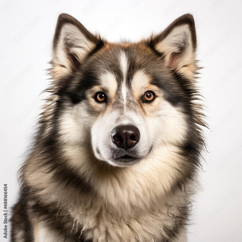 Alaskan Malamute Portrait Shot with Canon EOS 5D Mark IV