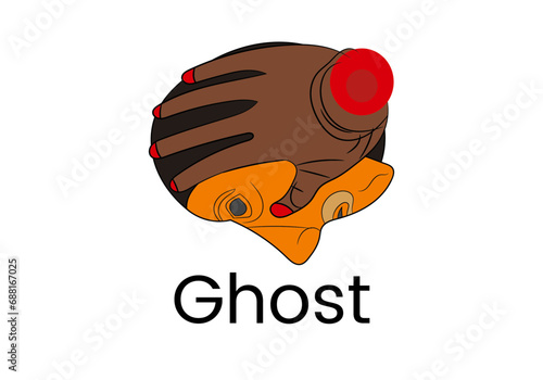 illustration of ghost