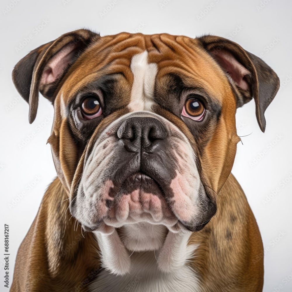 English Bulldog Portrait Captured with Nikon D850 and 50mm f/1.4 Lens