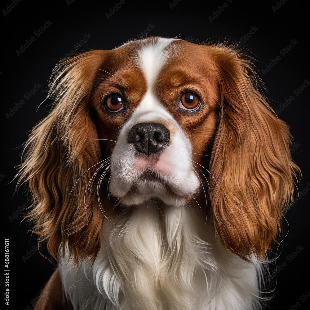 Cavalier King Charles Spaniel Portrait: Shot with Canon EOS 5D Mark IV and 50mm Prime Lens Cavalier King Charles Spaniel Portrait: Shot with Canon EOS 5D Mark IV and 50mm Prime Lens