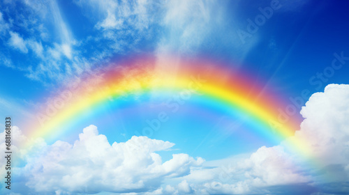 rainbow over the sky © Creativemind93