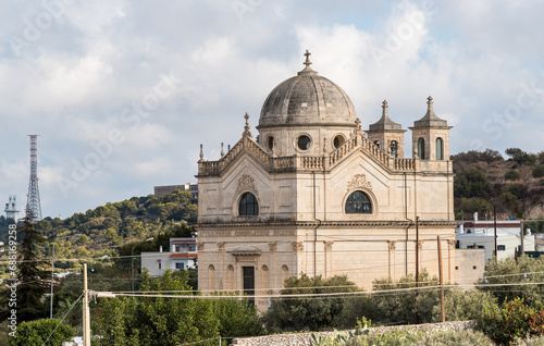 Sanctuary of Santa Maria della Grata in Ostuni, province of Brindasi, Puglia, Italy