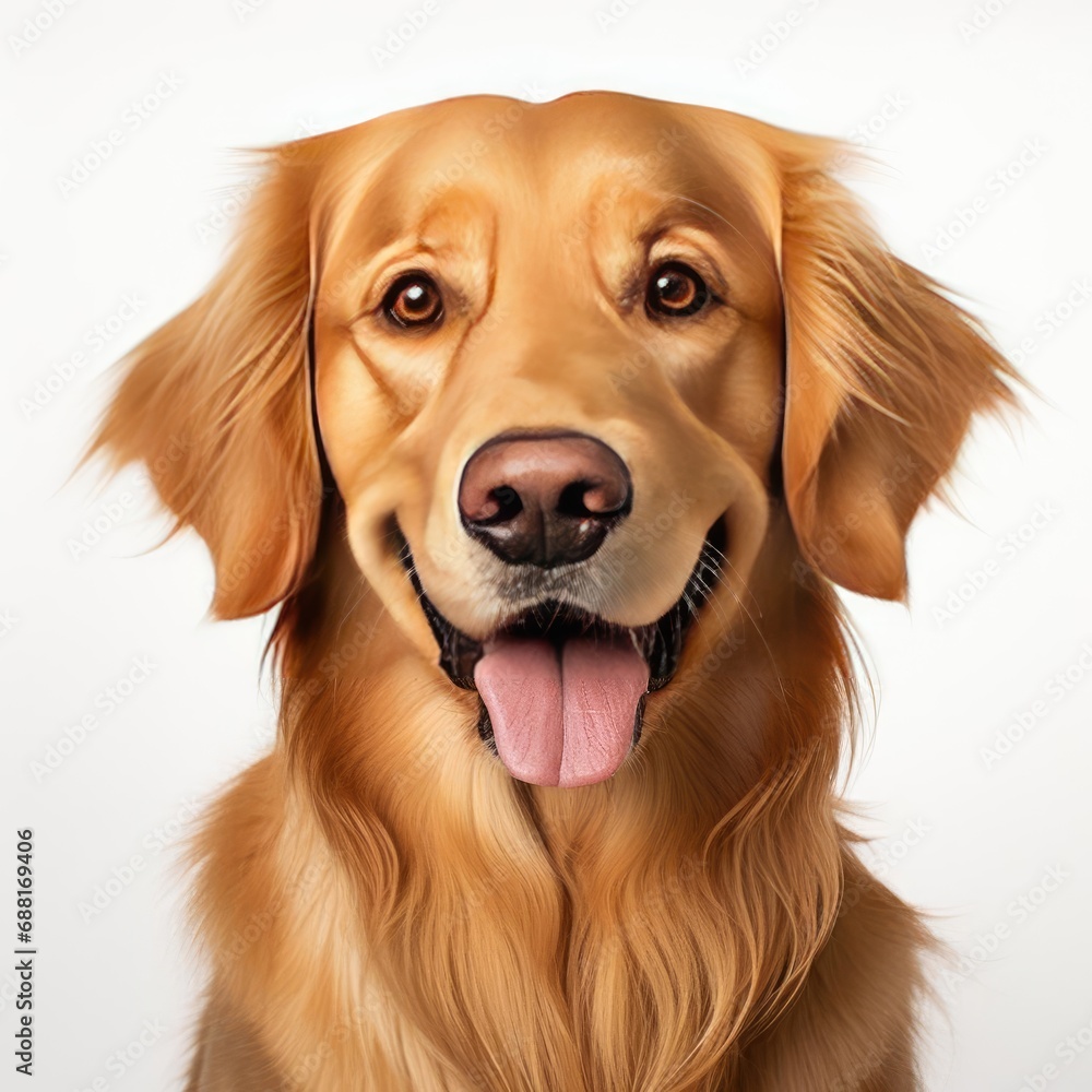 Golden Retriever Portrait Captured with Canon EOS 5D Mark IV and 50mm Prime Lens Golden Retriever Portrait Captured with Canon EOS 5D Mark IV and 50mm Prime Lens