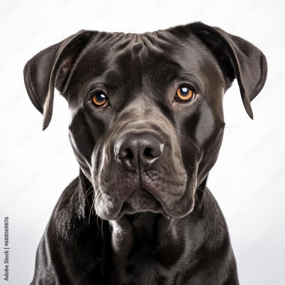 Ultra-Realistic Cane Corso Portrait with Telephoto Lens