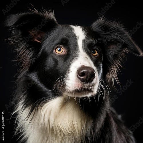 Capturing the Essence of a Border Collie with the Canon EOS 5D Mark IV and 50mm Prime Lens © Luiz
