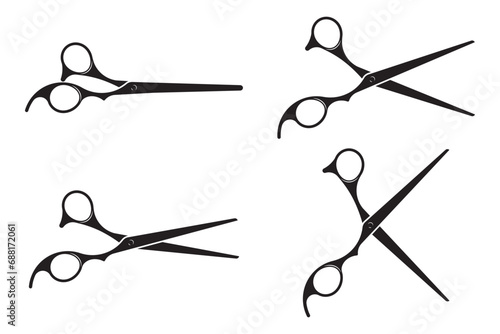 Hairdress barber scissors