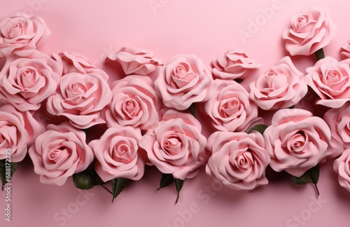 pink peony background with white and pink flowers  romantic influences 