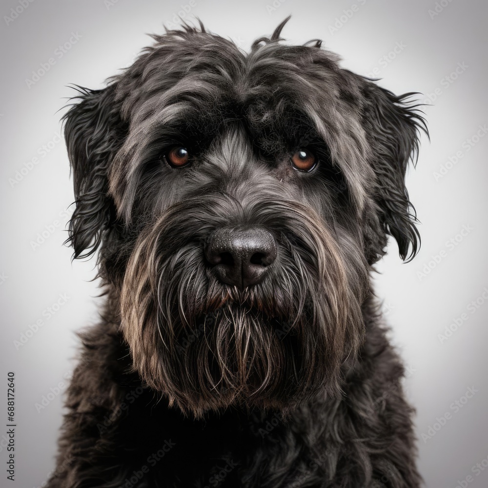Bouvier des Flandres Portrayed in Ultra-Realistic Detail with Canon EOS 5D Mark IV and 50mm Prime Lens