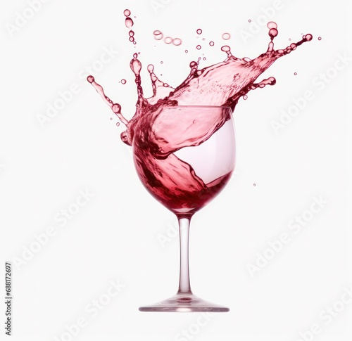 red wine pouring water,