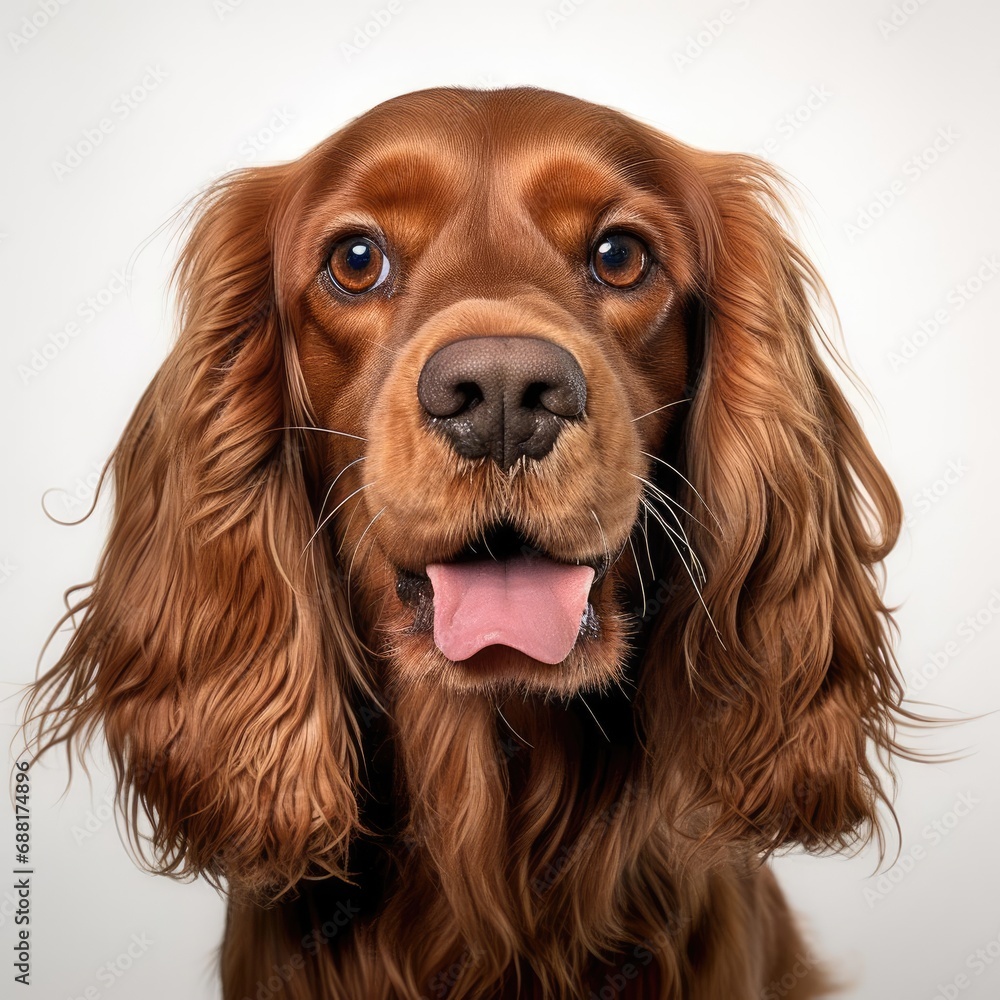 Ultra-Realistic Cocker Spaniel Portrait with Canon EOS 5D Mark IV and 50mm Prime Lens