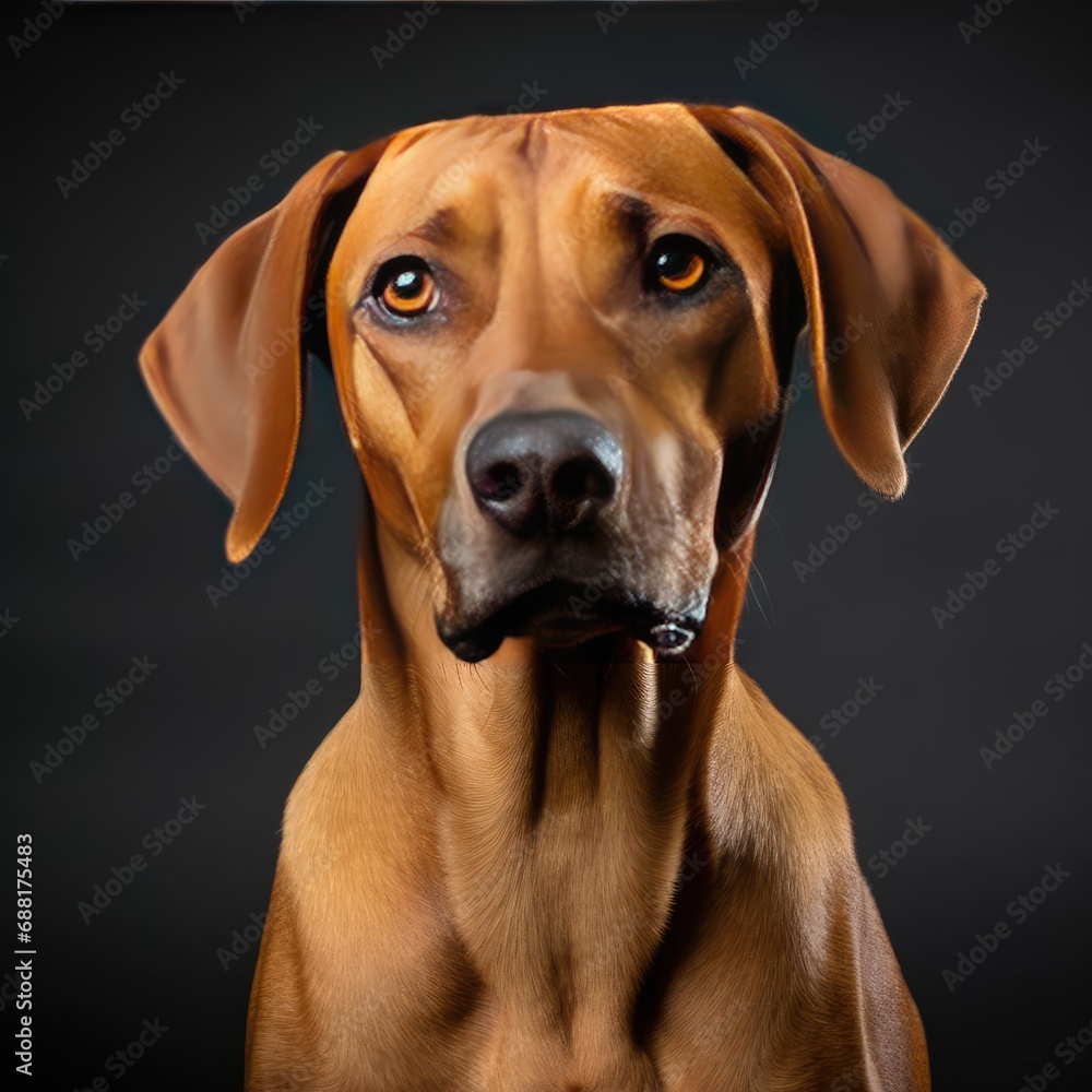 Ultra-Realistic Rhodesian Ridgeback Portrait with Nikon D850 Ultra-Realistic Rhodesian Ridgeback Portrait with Nikon D850