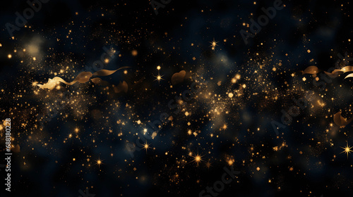 Artistic Composition of Monochromatic Stars Forming Constellations: A Magical and Expansive Universe