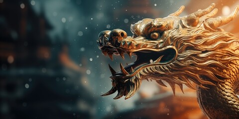 Happy new year 2024 year of the dragon. chinese new year of the dragon