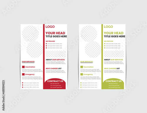 Medical social media post template presentation poster template design size A4 Easy to use and edit layout Suitable for social media
brochure flyer bundle,decoration for exhibition.