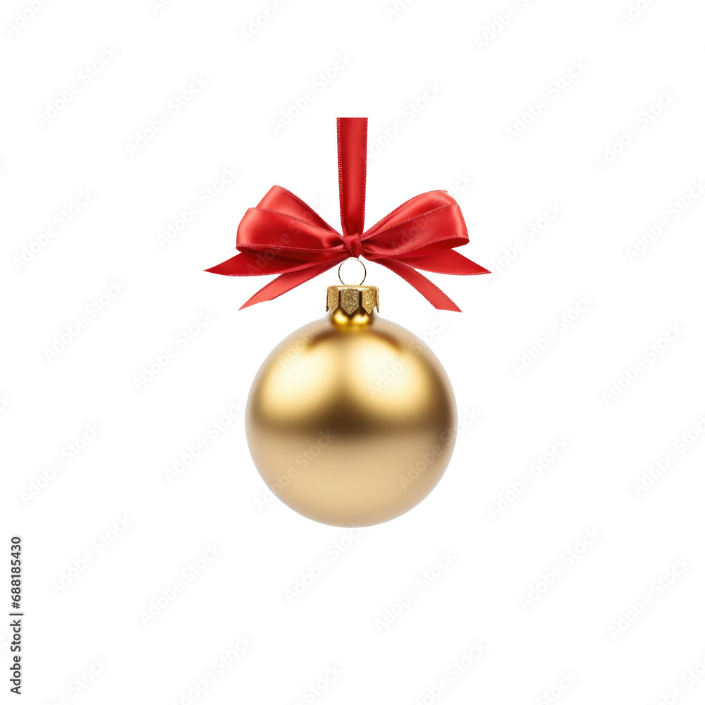 Gold Christmas ball and ribbon bow. clipart for design. Christmas elements. isolated on transparent background. Gold Christmas ball and ribbon bow. clipart for design. Christmas elements. isolated on transparent background.