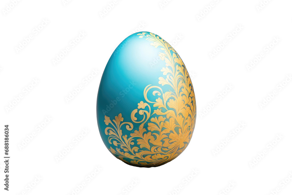 A high quality stock photograph of a single easter egg isolated on a white background A high quality stock photograph of a single easter egg isolated on a white background
