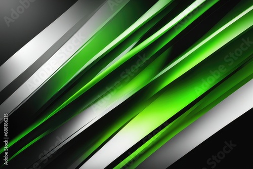 Modern abstract black green background for design. Dark with a light spot, line, stripe. Futuristic. Rough, grain. Glowing, shiny, blaze, explosion, bright. Spotlight. Color gradient. Banner. Luxury.