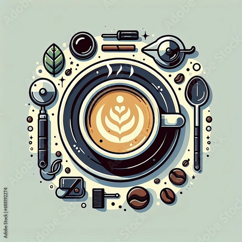 illustration of a coffee cup