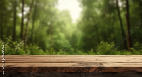 wood wooden table and grass background  nature 
