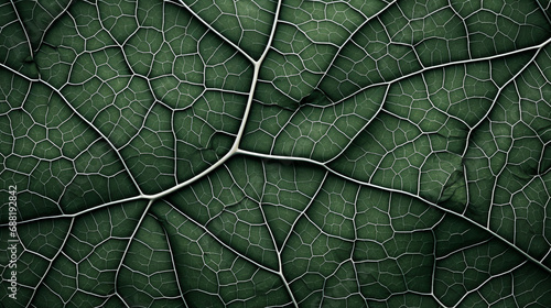 Botanical Patterns with Intricate Leaf Veins Background