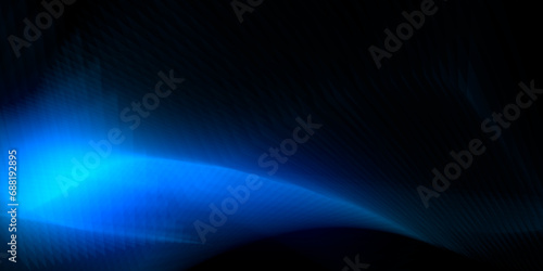 Abstract background simulating the northern lights in the sky