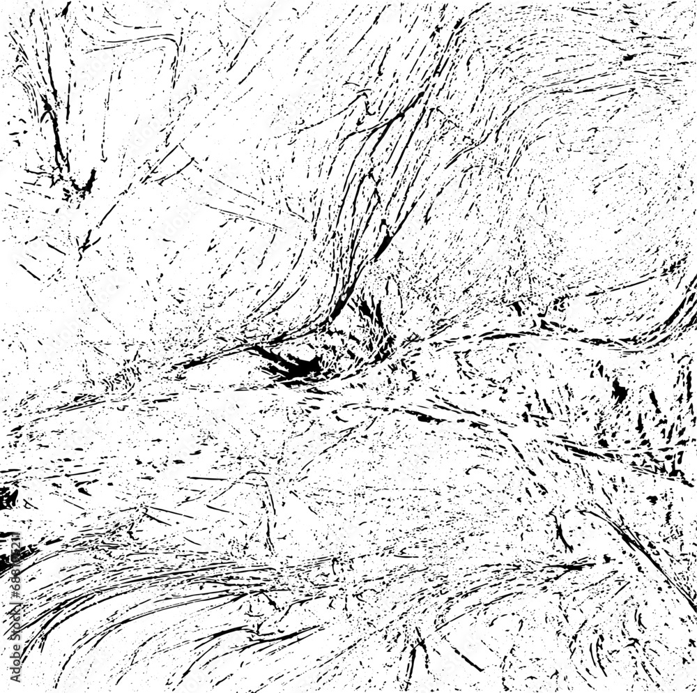 Monochrome texture composed of irregular graphic elements. Distressed uneven grunge background. Abstract vector illustration. Overlay for interesting effect and depth. Isolated on white background. Monochrome texture composed of irregular graphic elements. Distressed uneven grunge background. Abstract vector illustration. Overlay for interesting effect and depth. Isolated on white background.