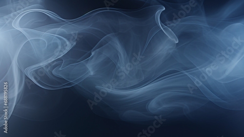 Organic Smoke Patterns in Subdued Tones Background