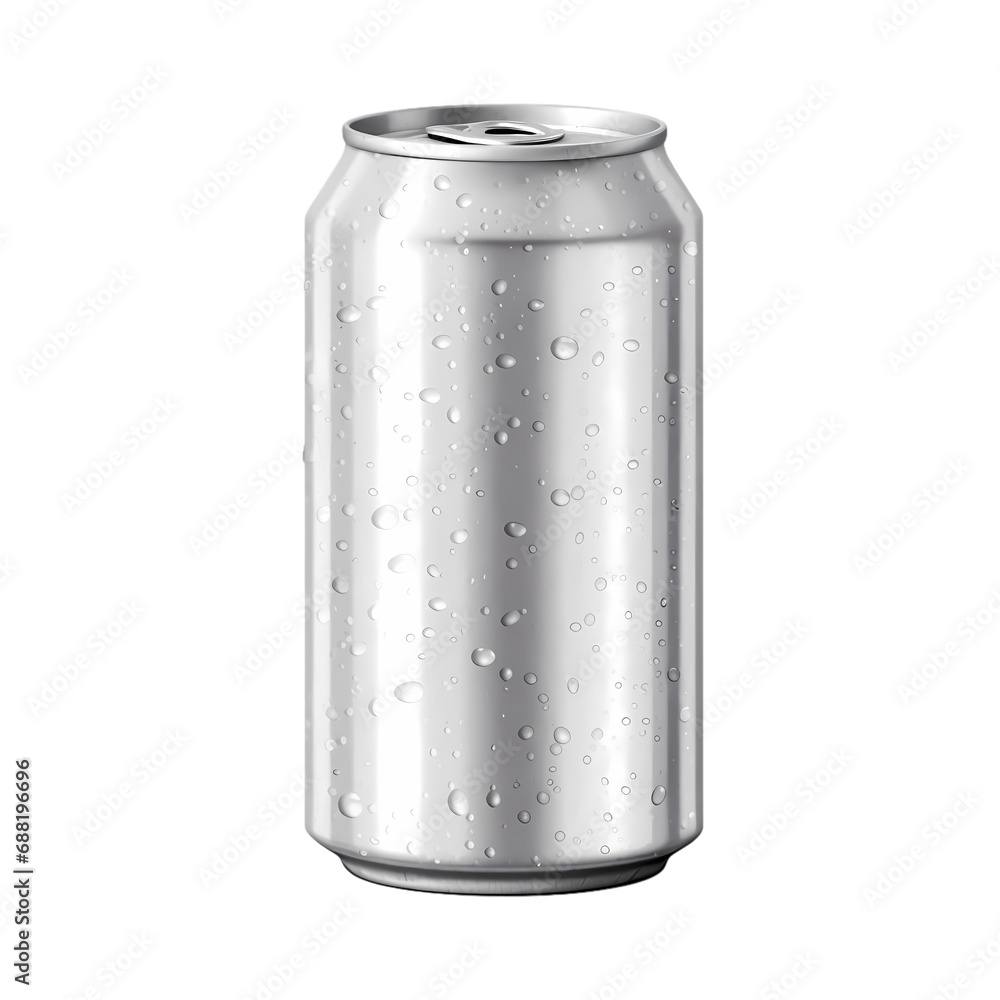 Aluminum soda can isolated on transparent background Aluminum soda can isolated on transparent background