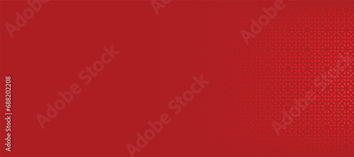 Abstract vector red gradient background with seamless pattern. 