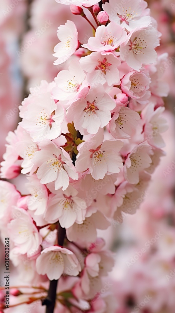 Obraz premium Cherry Blossom Branch