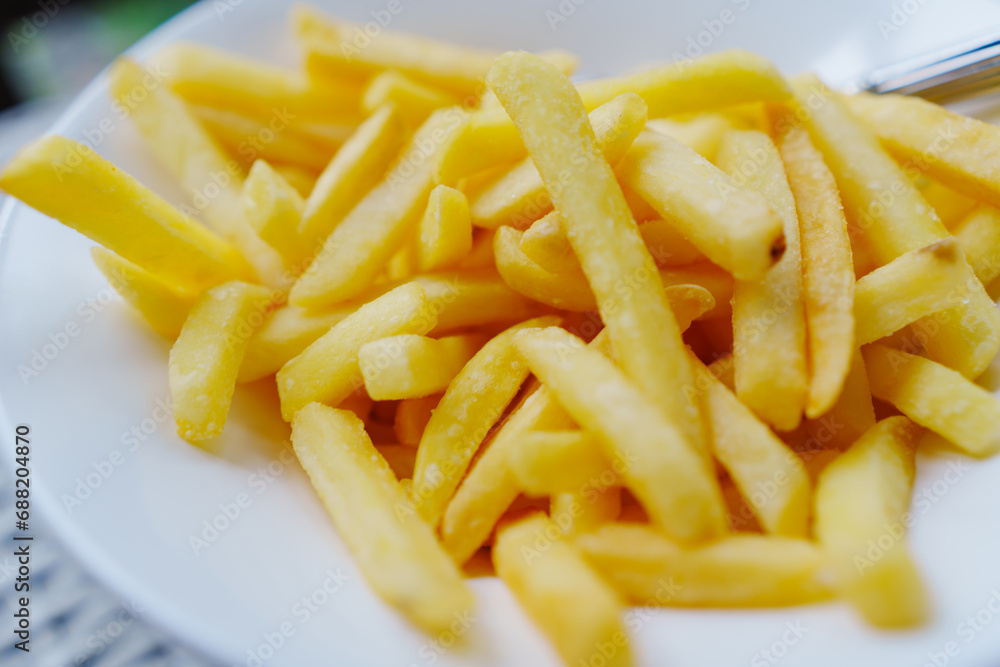 A plate of french fries. favorite fast food food. A plate of french fries. favorite fast food food.